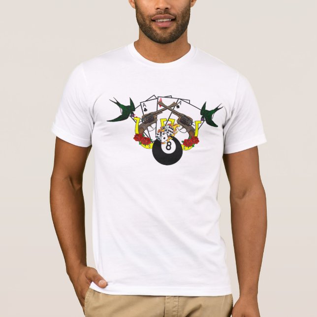 Rockabilly Tattoo T-Shirt (Front)