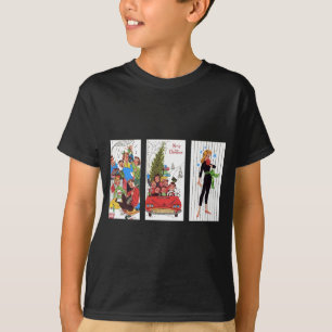 rockabilly vintage Christmas T-Shirt