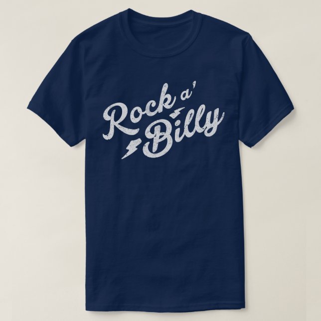 Rockabilly Vintage T-Shirt (Design Front)