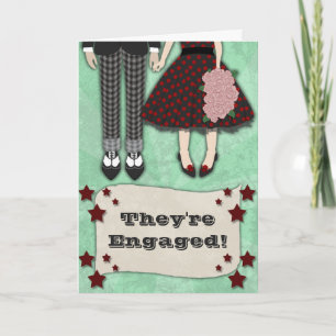 Rockabilly Wedding, engagement announcement