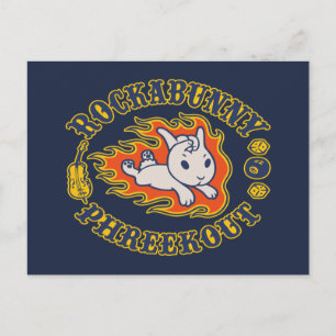 Rockabunny Phreekout Postcard