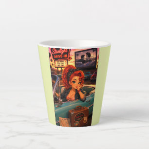 Rockachibi Ginger – Vintage Gift Idea Latte Mug