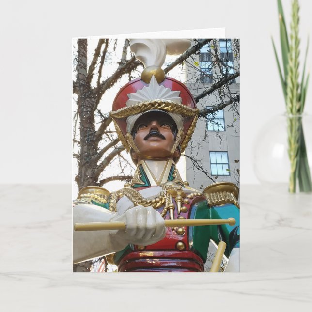 Rockefeller Center Christmas - Toy Solider - NYC Card (Front)