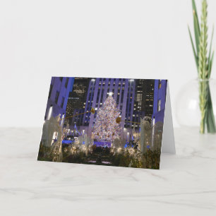 Rockefeller Center's Angels & Christmas Tree -  Card