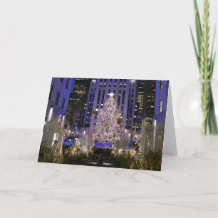 Rockefeller Center's Angels & Christmas Tree - Card