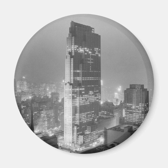 Rockefeller Centre and RCA Building New York City Magnet (Front)