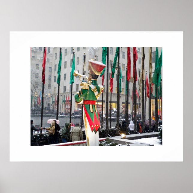 Rockefeller Centre Christmas Poster (Front)