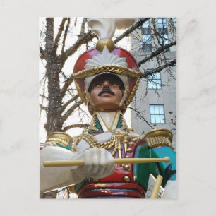 Rockefeller Centre Christmas - Toy Soldier - NYC Postcard