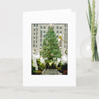 Rockefeller Centre Christmas Tree Christmas Card