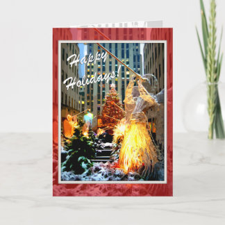 Rockefeller Centre Christmas Tree Greeting Cards
