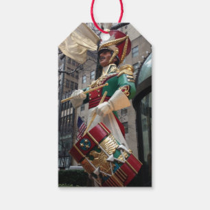 Rockefeller Centre Drummer Boy Christmas New York Gift Tags