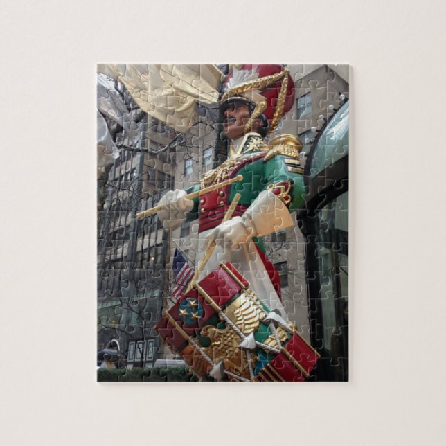 Rockefeller Centre Drummer Boy Christmas New York Jigsaw Puzzle (Vertical)