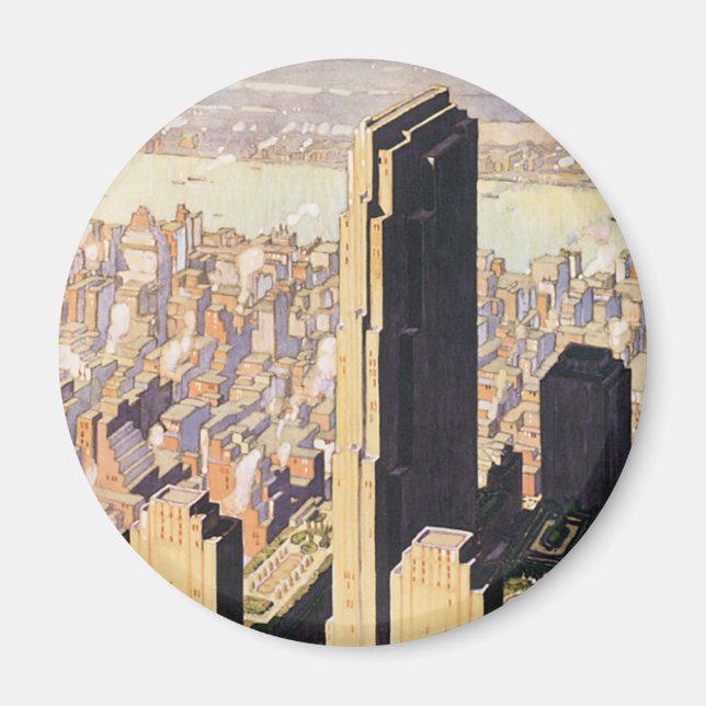 Rockefeller Centre New York Magnet (Front)
