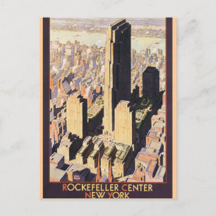 Rockefeller Centre New York Postcard