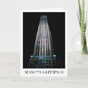 Rockefeller Christmas, New York City Holiday Card