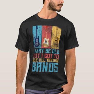 Rocker and Guitar Lover got to see all rockin Band T-Shirt