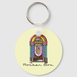 Rocker Box Jukebox Key Ring