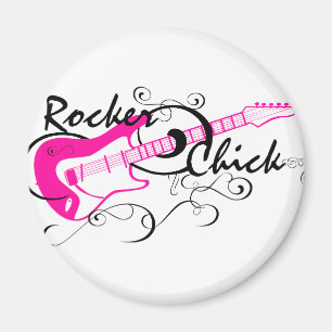 Rocker Chick Magnet