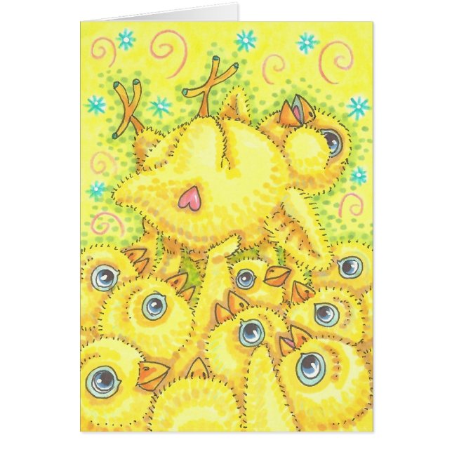 ROCKER CHICK, SPRING MOSH PIT NOTE CARD Verse (Front)