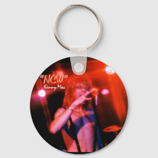 Rocker Kenny Mac Live RED Keychain w "NCW"