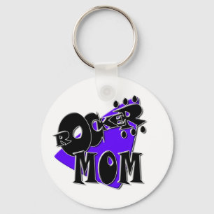 Rocker Mum! Key Ring