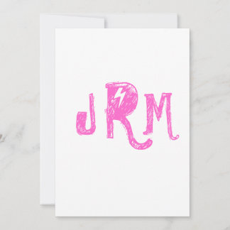 ROCKER wedding invite