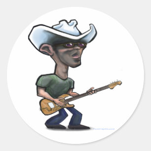 Rockerstar Classic Round Sticker