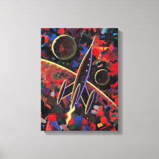 Rocket #55 canvas print