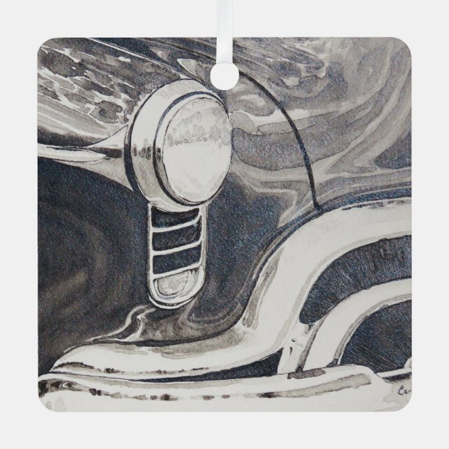 Rocket 88 Oldsmobile Ornament (Front)