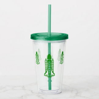 Rocket Acrylic Tumbler