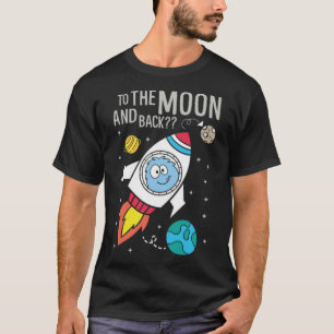 Rocket and space cartoon T-Shirt