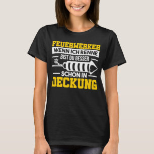 Rocket Böllern New Year's Eve Pyrotechnik T-Shirt