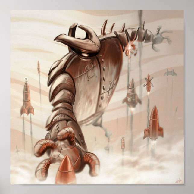 Rocket Bot Poster (Front)