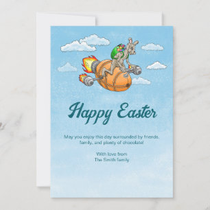 Rocket Bunny's Easter Holiday Card