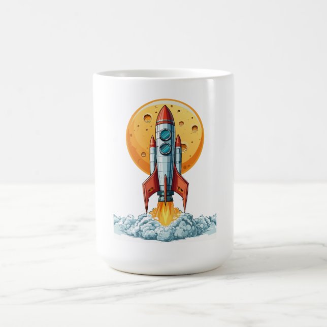 rocket coffee mug (Center)