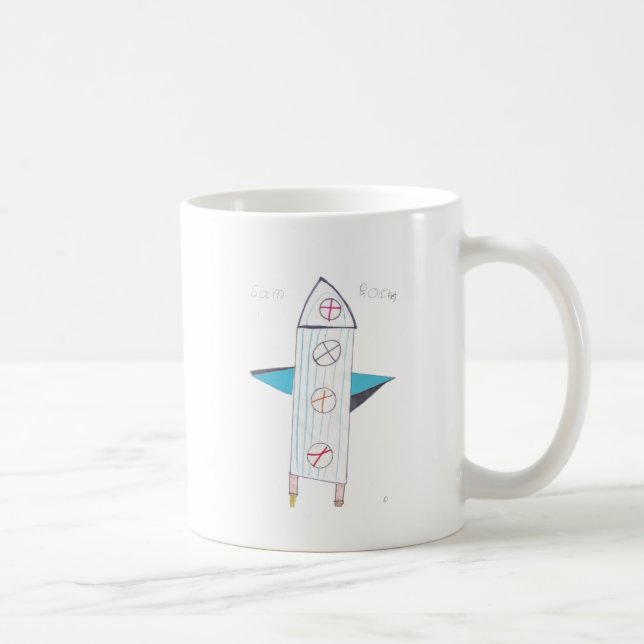 ROCKET COFFEE MUG (Right)