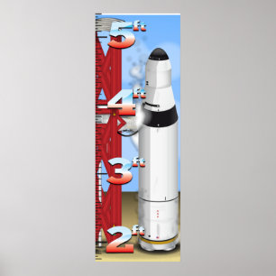 Rocket Countdown Launch Growth Chart