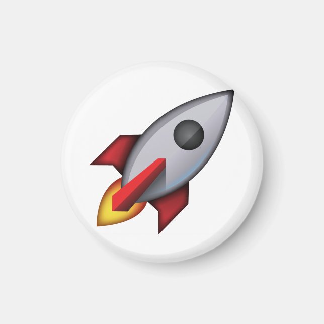 Rocket - Emoji Magnet (Front)