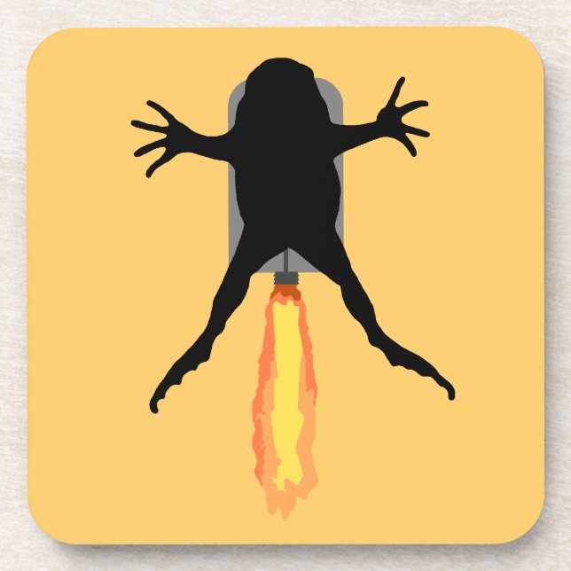 Rocket Frog Coaster (Front)