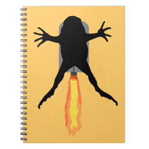 Rocket Frog Notebook