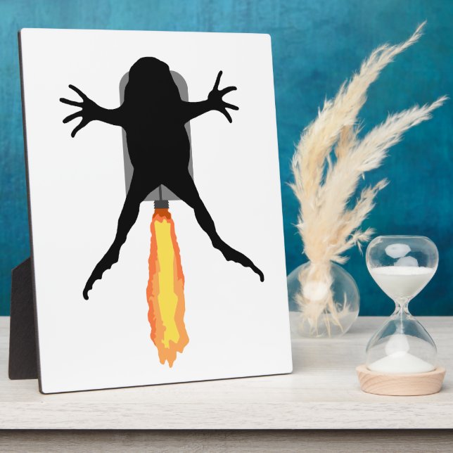 Rocket Frog Plaque (Side)