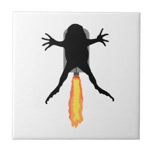 Rocket Frog Tile
