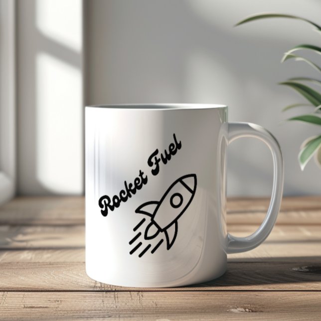 Rocket Fuel Little Rocket Coffee Mug (Creator Uploaded)
