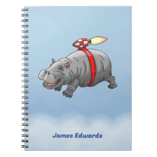 Rocket Hippo Notebook
