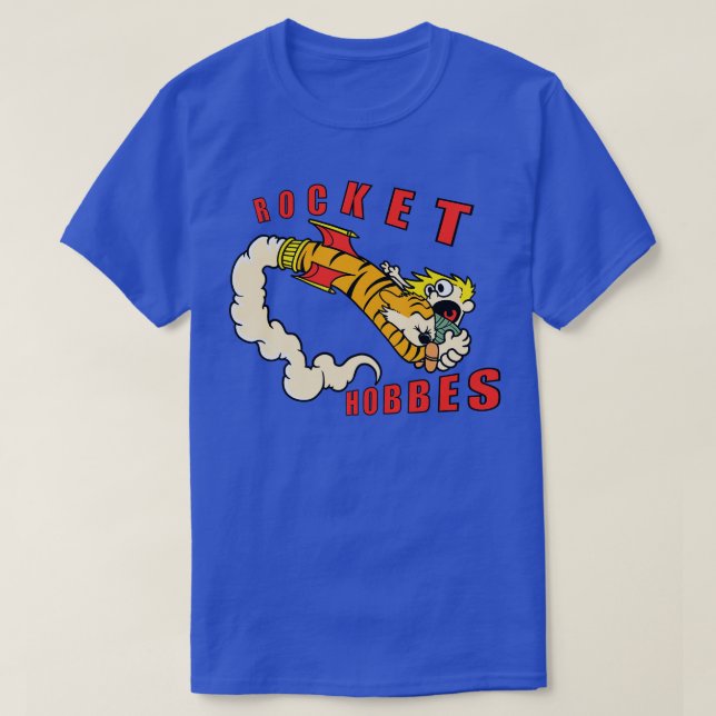 Rocket Hobbes T-Shirt (Design Front)