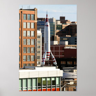 Rocket in Kansas City, Missouri Poster