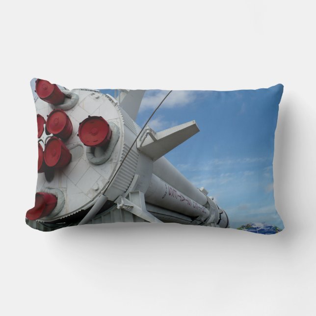 Rocket, Kennedy Space Centre, Florida Lumbar Cushion (Front)