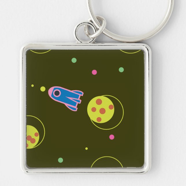 Rocket Key Ring (Front)
