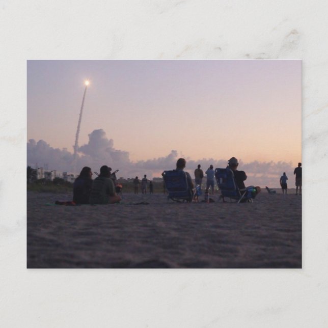Rocket Launch, Cape Canaveral, Florida Postcard (Front)