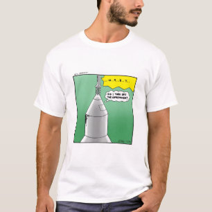 Rocket Launch Humour Tee Shirt 